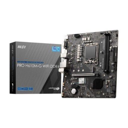 MSI PRO H610M-G DDR4 H610M Gaming Motherboard