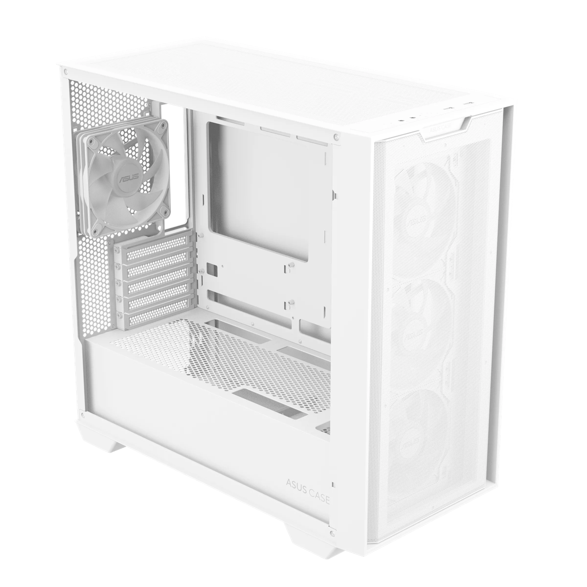 ASUS A21 Plus TG ARGB White ATX Case - Image 3