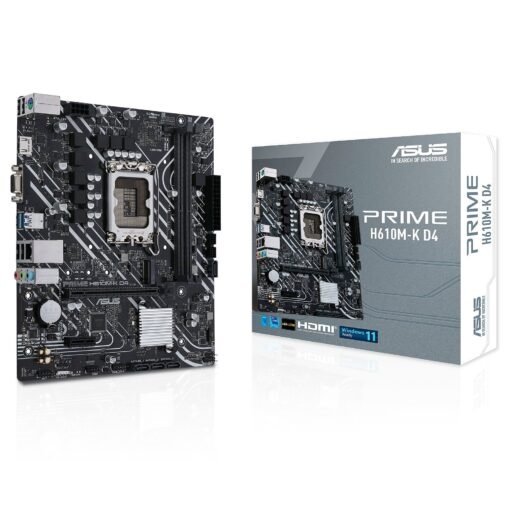 PRIME H610M-K D4-AE motherboard for high-performance gaming PCs