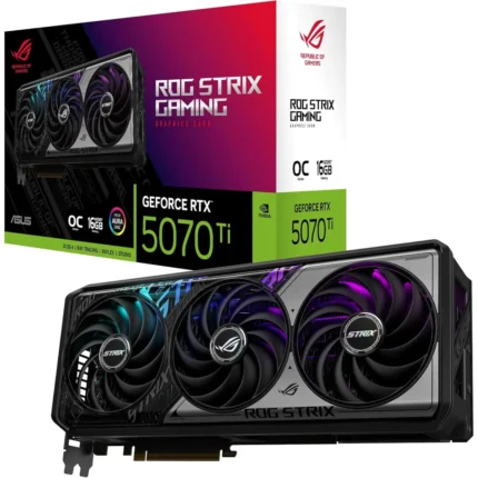 ROG Strix RTX 5070 Ti 16GB gaming graphics card