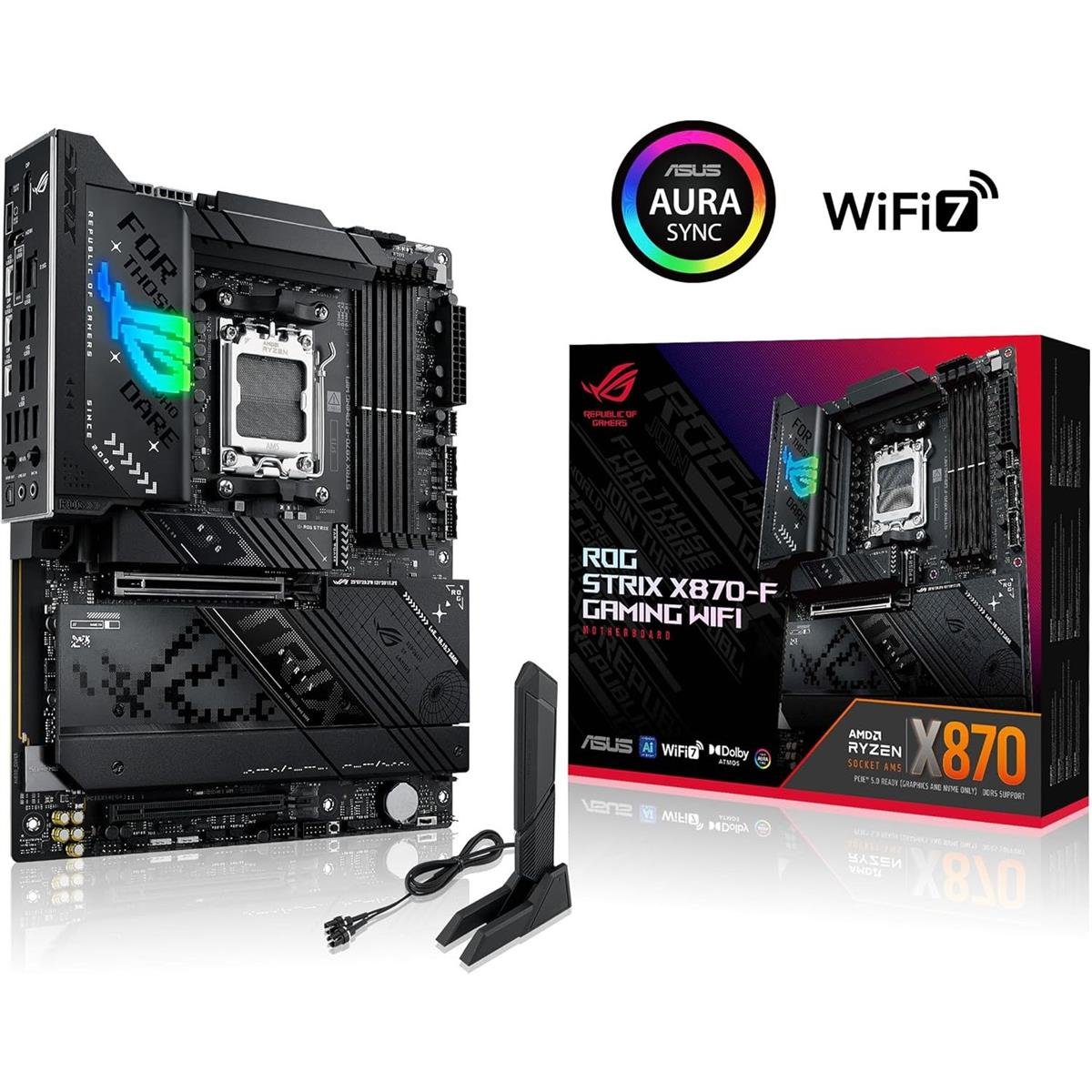ROG Strix X870-F Gaming WiFi AM5 ATX motherboard