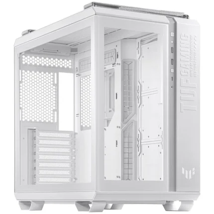 GT502 PLUS WHT TG-AE white gaming PC case with tempered glass