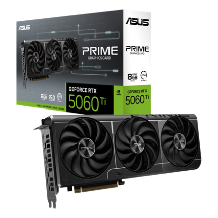 ASUS PRIME RTX 5060 Ti 8GB gaming graphics card