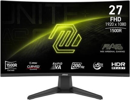 MSI MAG 276CF E20 27 Inch Curved Gaming Monitor