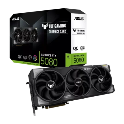 ASUS TUF RTX 5080 OC 16GB gaming graphics card