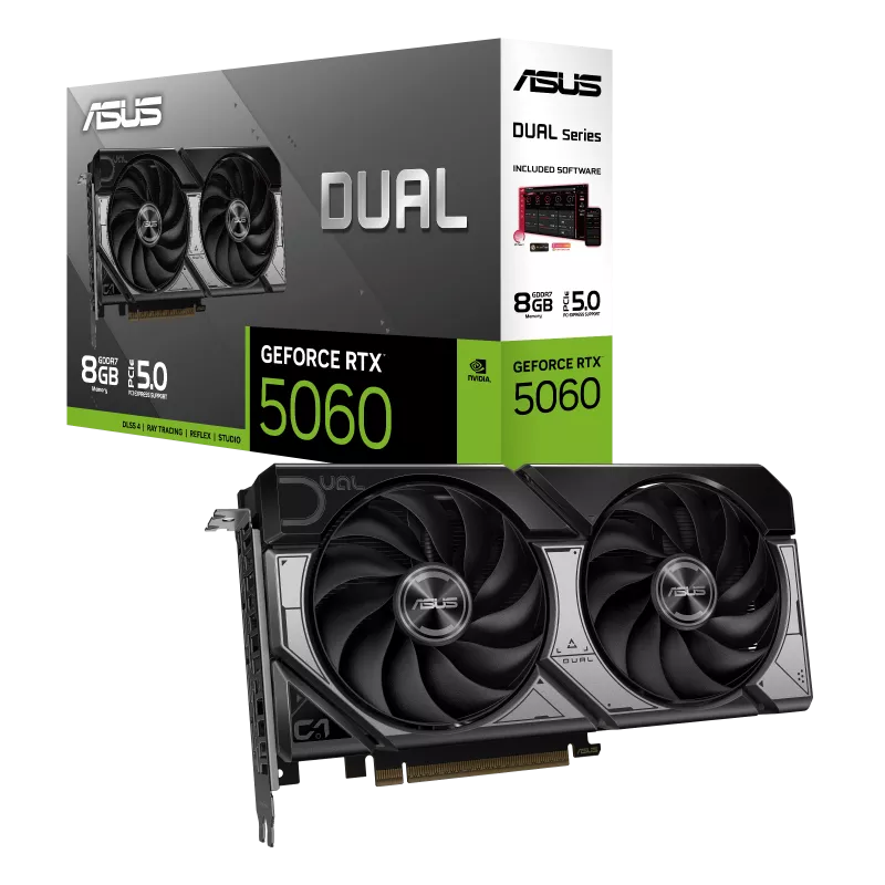 ASUS Dual RTX 5060 8GB graphics card