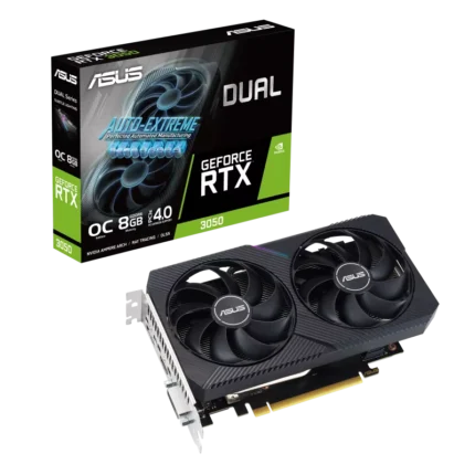 ASUS Dual RTX 3050 OC 8GB V2 graphics card