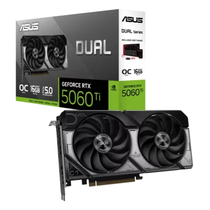 ASUS Dual RTX 5060 Ti 16GB gaming graphics card