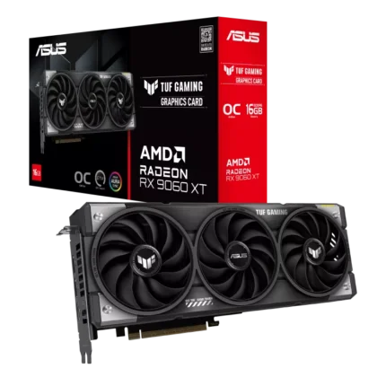 TUF RX 9060 XT 16GB gaming graphics card dual fan