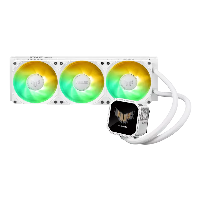 TUF Gaming LC III 360 White ARGB LCD 360mm liquid CPU cooler