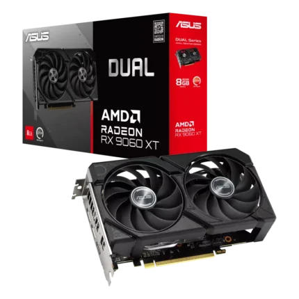 ASUS Dual RX 9060 XT 8GB gaming graphics card