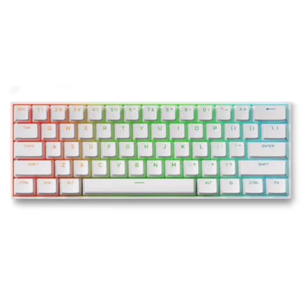 Ace60-7A Pro White magnetic switch gaming keyboard