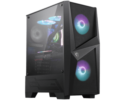 MAG FORGE M100R Black Gaming PC Case