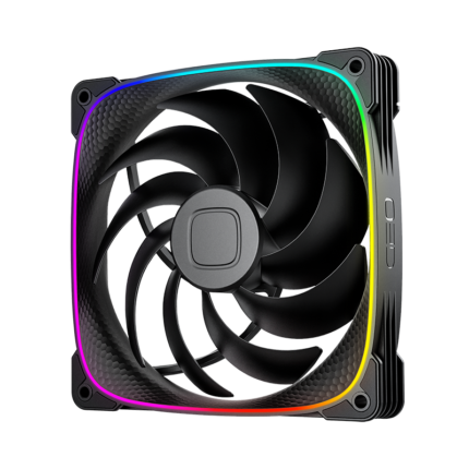 Geometric Future Squama 140mm ARGB fans black 3 pack