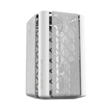 Geometric Future M2 Ark white mesh gaming case airflow chassis
