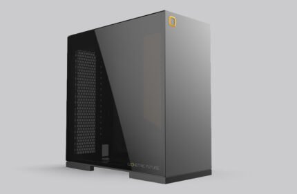 Geometric Future M8 Lohan Black Mid Tower Gaming PC Case
