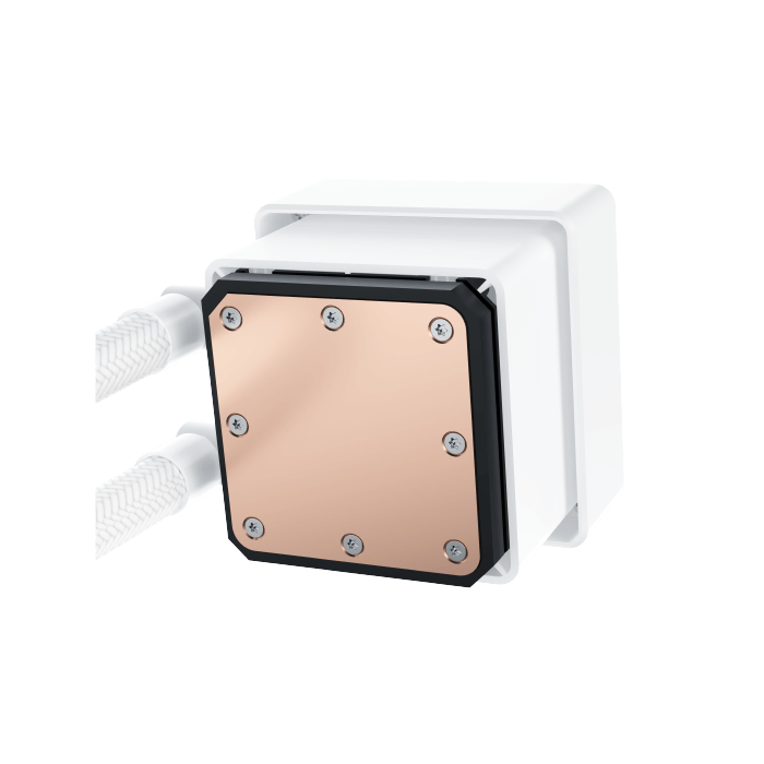 Connect 360 Arctic 360mm AIO Liquid Cooler White - Image 3