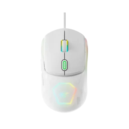 MS965SE white gaming mouse ergonomic wired