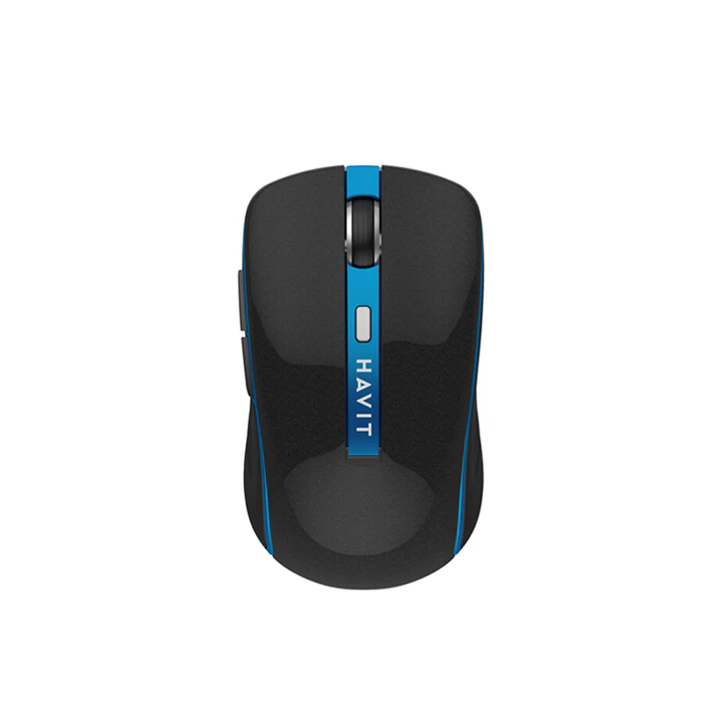 HV-MS951GT wireless mouse black blue USB optical