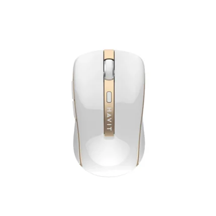 HV-MS951GT wireless mouse white gold USB optical