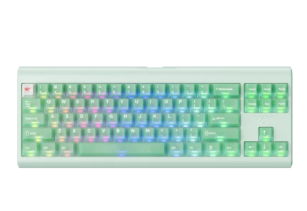 KB896L gaming keyboard green LED wired USB