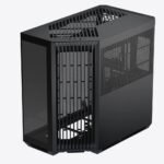 APNX V1 mid tower glass PC case black panoramic tempered glass