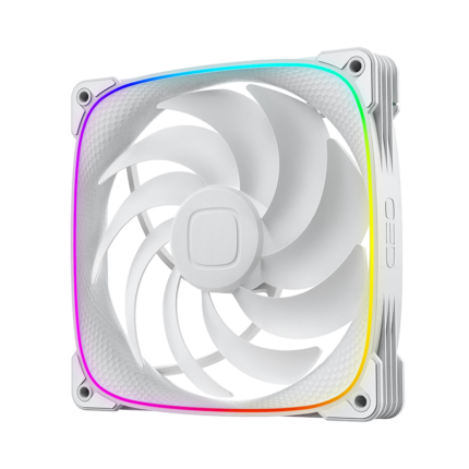 Geometric Future Squama white 140mm ARGB fans 3 pack
