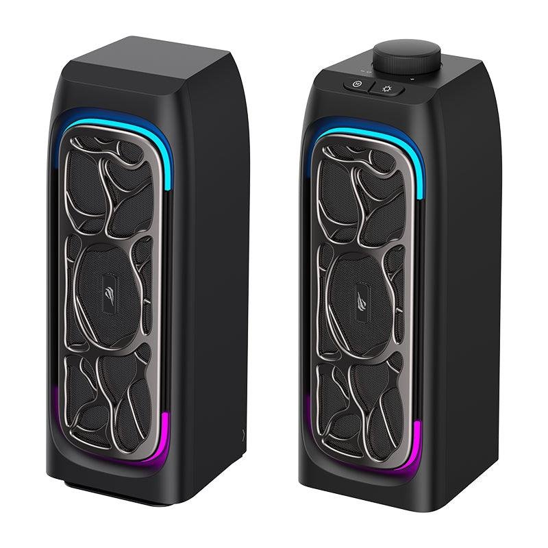 SK215 Gaming Speakers USB Black Ochre Stereo - Image 2