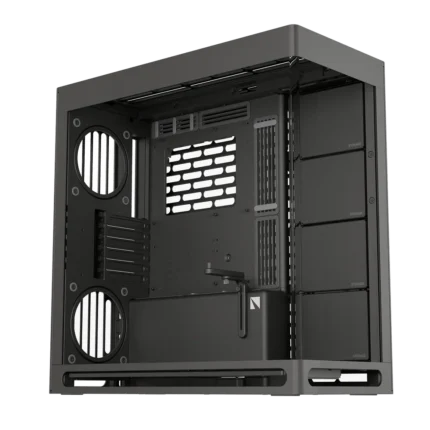 HVN HS420 Base mid tower PC case black 420mm radiator