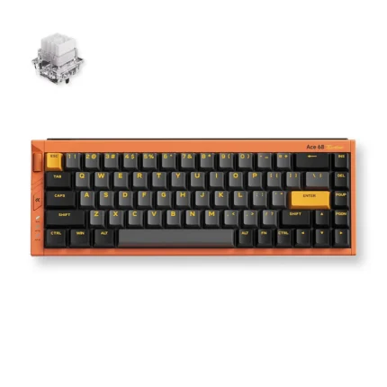 MC-Ace68Turbo-9 galaxy orange mount tai magnetic switch GT gaming keyboard