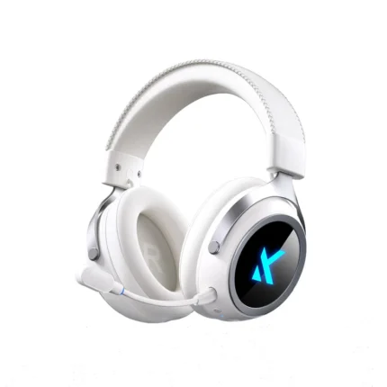 MCHOSE X9 Gaming Headset White Wireless 7.1 RGB Headset