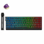 MC-Ace68-33 black topographic TTC dragon lord magnetic switch gaming keyboard