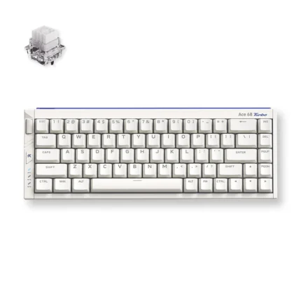 MC-Ace68Turbo-6 nova white mount tai magnetic switch GT gaming keyboard