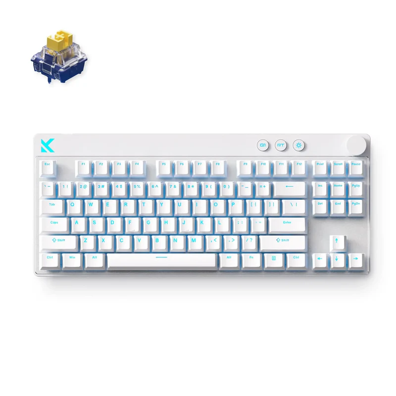 MC-Mix87-7 Magnetic Keyboard Switch white Mount Tai