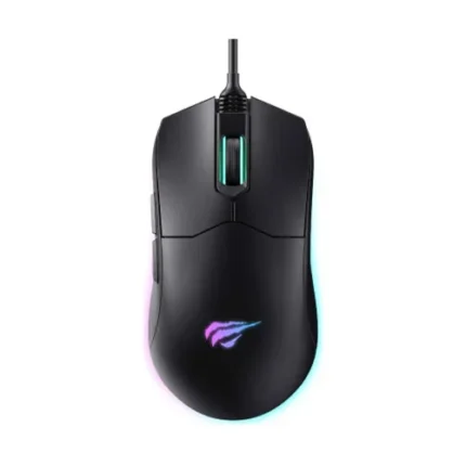 MS1014 black gaming mouse ergonomic wired